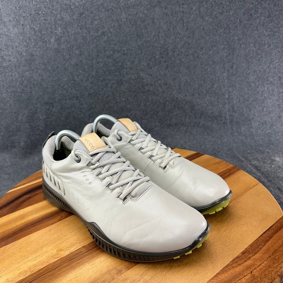 Ecco S-Hybrid Mens 7-7.5 Gray Yak Leather Hydromax Golf Shoes 15113401379 main image 10